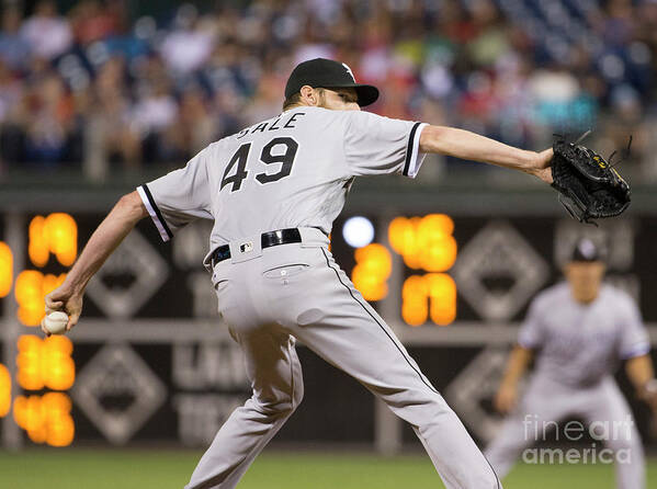 Three Quarter Length Art Print featuring the photograph Chris Sale by Mitchell Leff