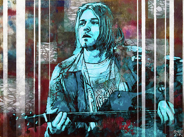 Nirvana Kurt Warhol Poster and Metal Art Reproduction Free US Shipping!