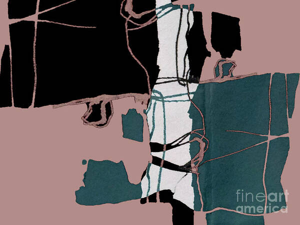 Contemporary Art Art Print featuring the digital art Confinement by Jeremiah Ray