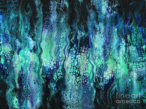 Sea Art Print featuring the painting Deep Sea Dreams IV by Lucy Arnold