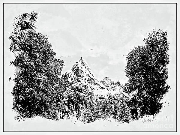 Expedition Everest Art Print featuring the photograph Disney Expedition Everest by FineArtRoyal Joshua Mimbs