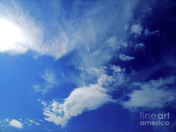 Cloud Art Print featuring the photograph Equivalents of Clouds 001 by Leonida Arte