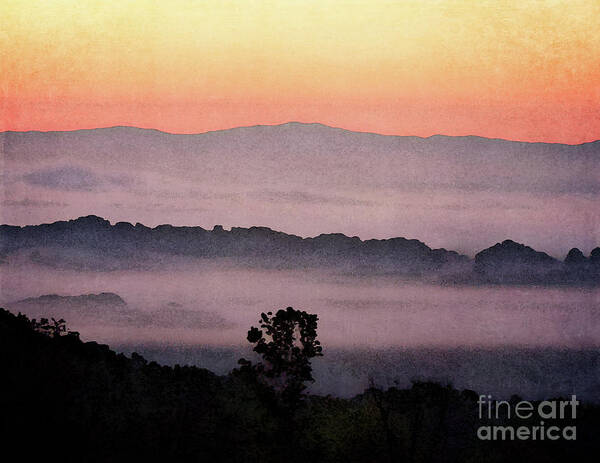 Tennessee Art Print featuring the photograph Foothills of the Smoky Mountains by Phil Perkins
