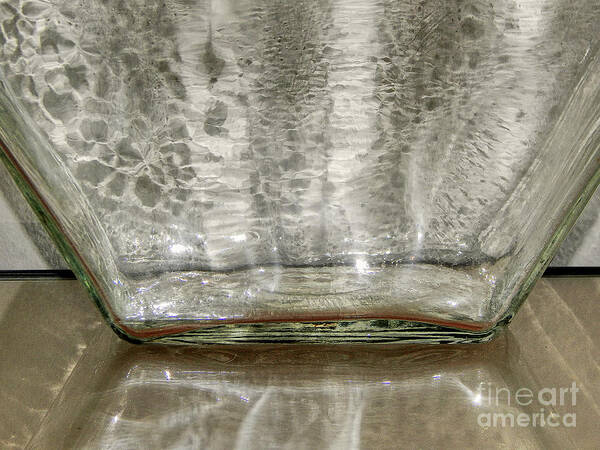 Macro Art Print featuring the photograph Glass On Glass by Phil Perkins