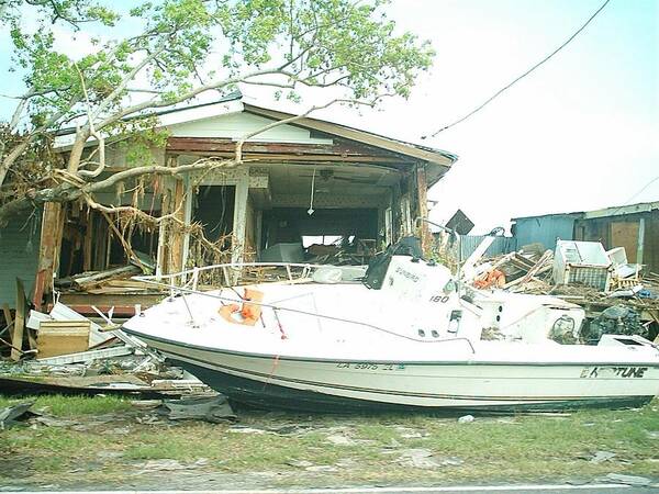  Art Print featuring the photograph Hurricane Katrina Series - 6 by Christopher Lotito