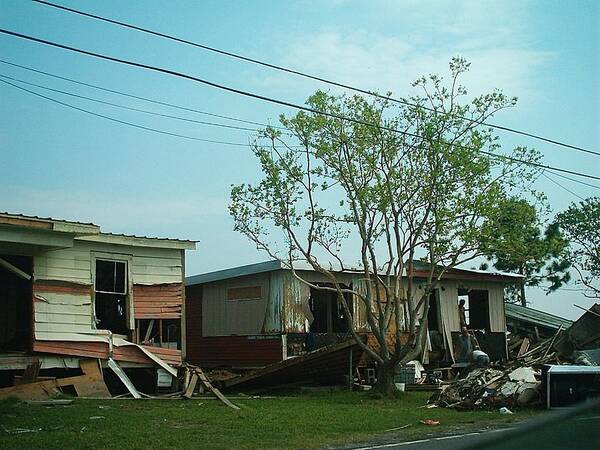  Art Print featuring the photograph Hurricane Katrina Series - 8 by Christopher Lotito