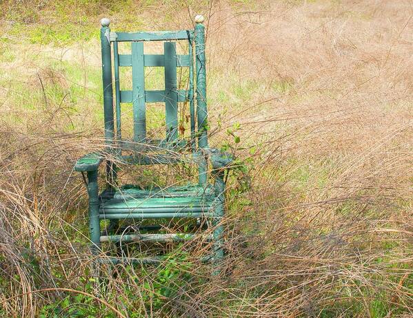 Chair Art Print featuring the photograph If Chairs Could Talk by Blaine Owens