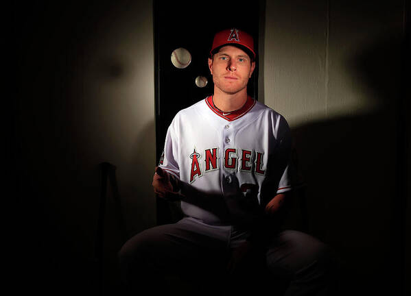 Media Day Art Print featuring the photograph Josh Hamilton by Jamie Squire