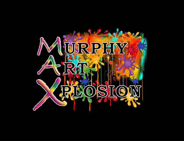 Max. Murphy Art Explosion Art Print featuring the photograph MAX Logo PNG by Debra and Dave Vanderlaan