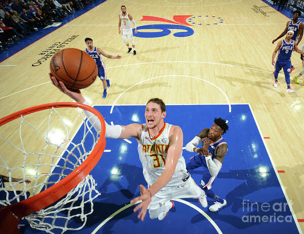 Mike Muscala Art Print featuring the photograph Mike Muscala by Jesse D. Garrabrant