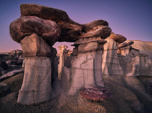 Bisti Art Print featuring the photograph Monumental Bisti by Peter Boehringer