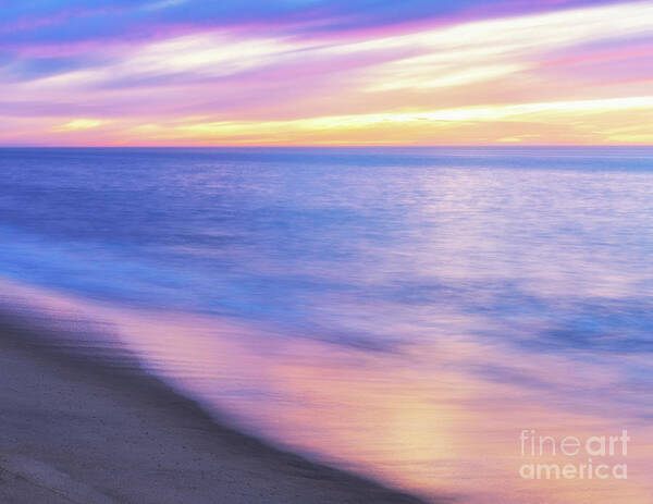 Dawn Art Print featuring the photograph Morning tranquility by Izet Kapetanovic