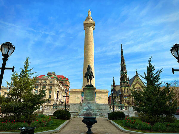 Monument Art Print featuring the photograph Mount Vernon by Chris Montcalmo