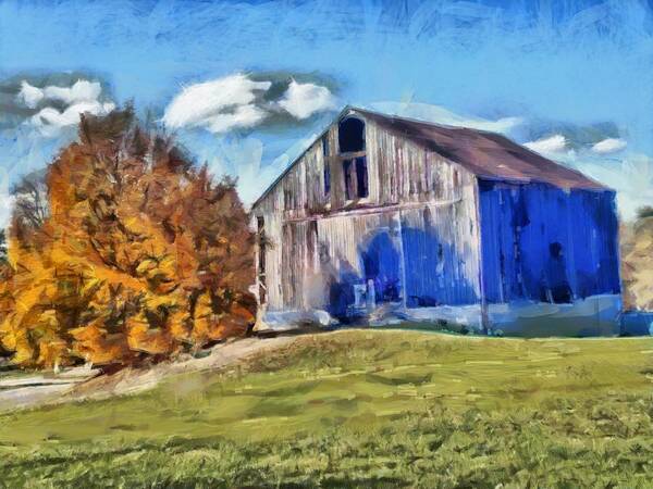 Barn Art Print featuring the photograph Old Barn 2020 by Christopher Reed