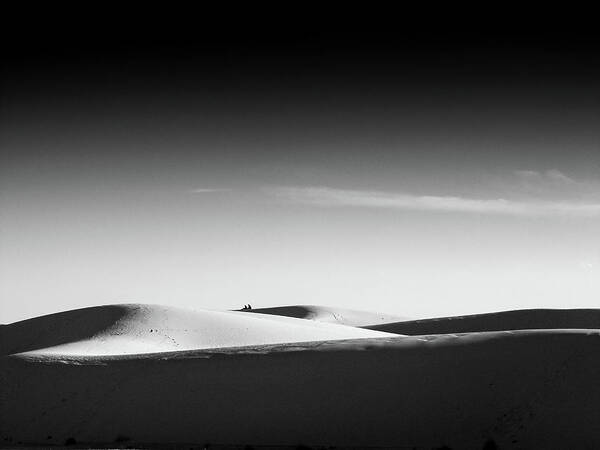 White Sands Art Print featuring the photograph On the Sands by Mark Gomez