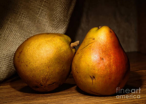 Pears Art Print featuring the photograph Pears by Olivier Le Queinec