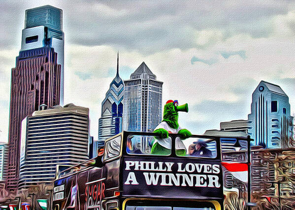 Alicegipsonphotographs Art Print featuring the photograph Phanatic In The City by Alice Gipson