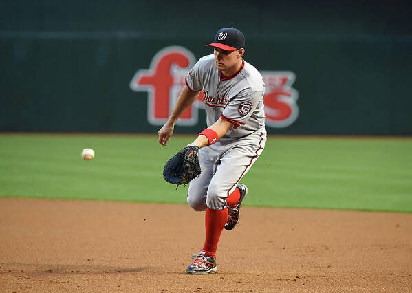 Second Inning Art Print featuring the photograph Ryan Zimmerman by Norm Hall