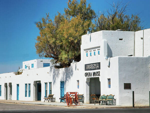 Marta Art Print featuring the photograph The Amargosa Opera House by Joe Schofield