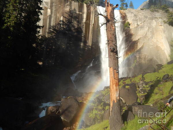 Yosemite Art Print featuring the photograph Vernal Falls Yosemite by Chris Tarpening