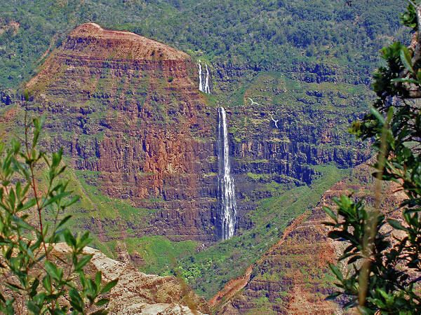 Waimea Canyon Art Print featuring the photograph Waimea Canyon 2 by Ellen Henneke