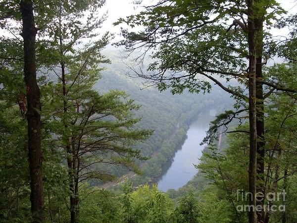 West Virginia Photography Art Print featuring the photograph West Virginia River by Expressions By Stephanie