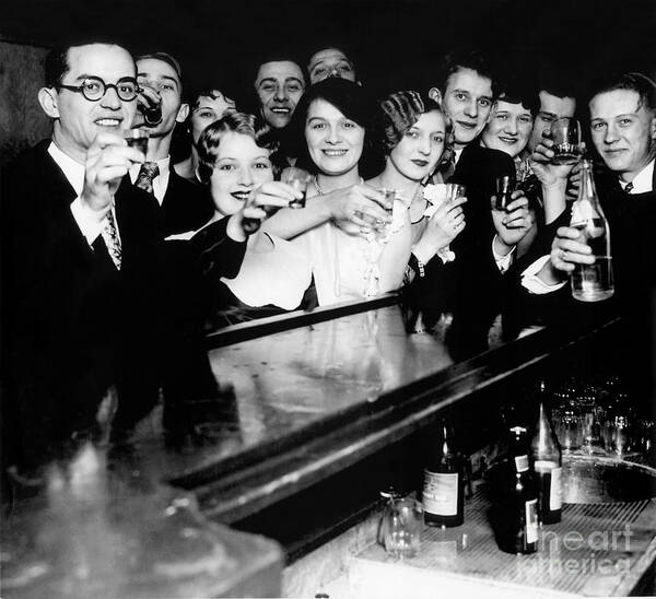 Stamp Out Prohibition Art Print featuring the photograph Cheers to You by Jon Neidert