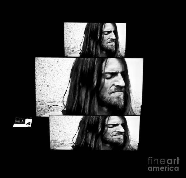 People Art Print featuring the photograph Estas Tonne's Face by Fei A