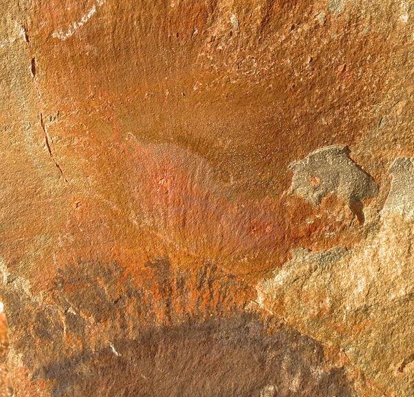 Rock Art Print featuring the photograph Rockscape 6 by Linda Bailey