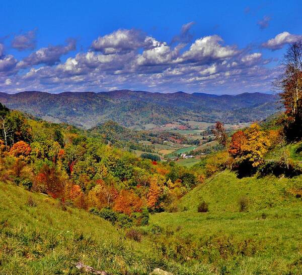  Art Print featuring the photograph Sandymush Valley by Hominy Valley Photography