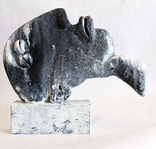 Sculpture Art Print featuring the sculpture Somnio No. 4 by Mark M Mellon