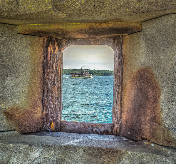 Maine Art Print featuring the photograph View from the fort by Jane Luxton