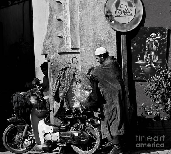 Marrakesh Art Print featuring the photograph All packed by Marion Galt