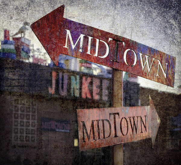 Midtown Art Print featuring the photograph Midtown Junkee by Rick Mosher