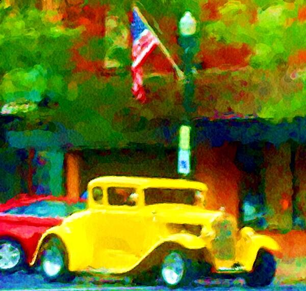 Hot Rod Art Print featuring the photograph Sweet Ride by David Lane