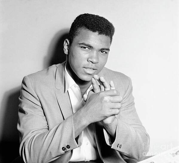 Muhammad Ali - Boxer - Born 1942 Art Print featuring the photograph Muhammad Ali #1 by The Stanley Weston Archive