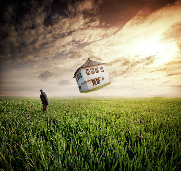 Man Art Print featuring the photograph Dream About Home by Nermin Smaji?