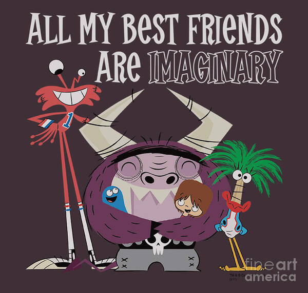 Foster's Home For Imaginary Friends Imaginary Friends Art Print by Samantha  Monahan - Fine Art America