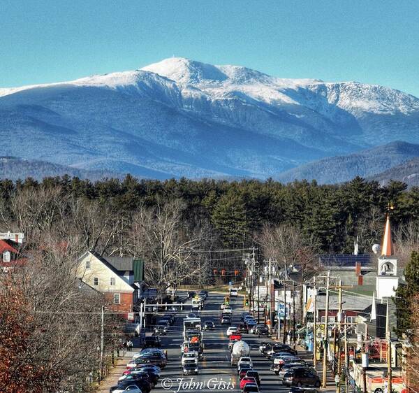  Art Print featuring the photograph North Conway by John Gisis