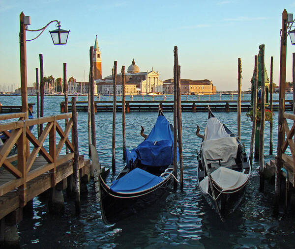 Venice Art Print featuring the photograph End Of A Day #1 by Walter Fahmy
