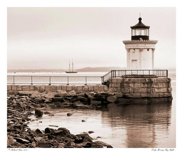 Architecture Art Print featuring the photograph Early Morning Bug Light #2 by Richard Bean