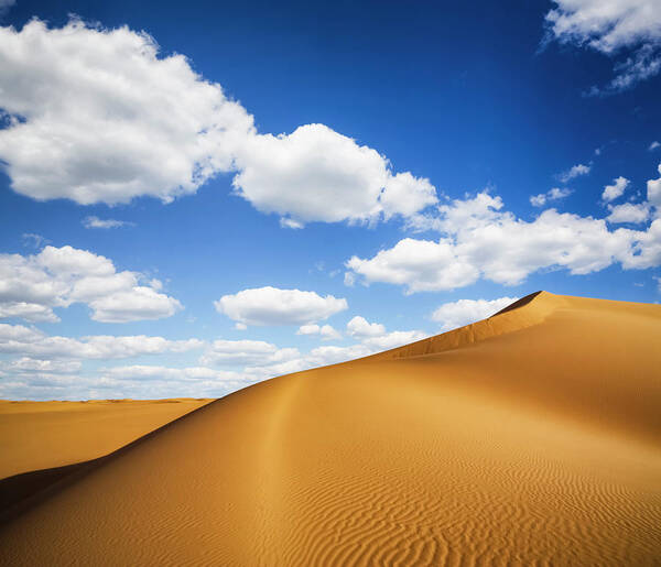 Scenics Art Print featuring the photograph Dunes Of Cloudscape by Cinoby