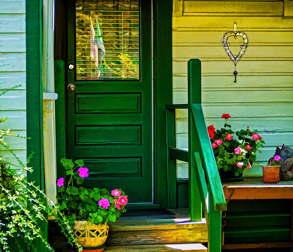 Home Is Where The Heart Is Art Print featuring the photograph Home Is Where The Heart Is by Jordan Blackstone