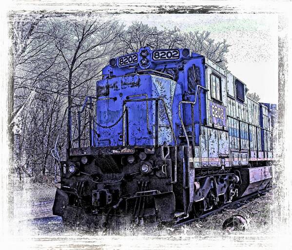 Transportation Art Print featuring the photograph Train Series by Marcia Lee Jones