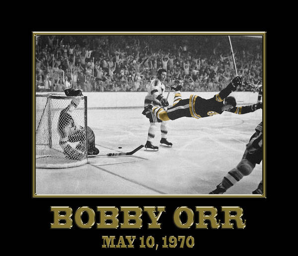 Hockey Art Print featuring the photograph Bobby Orr 6 by Andrew Fare