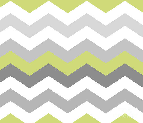 Calyx Art Print featuring the painting Calyx Chevron Pattern by Mindy Sommers