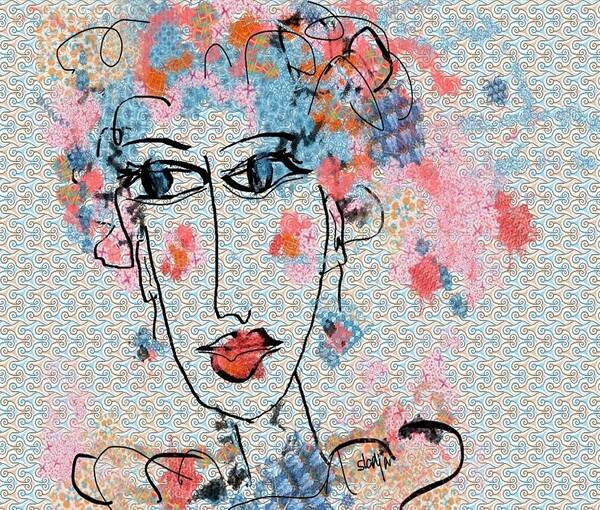 Women Art Print featuring the digital art Peppa by Sladjana Lazarevic