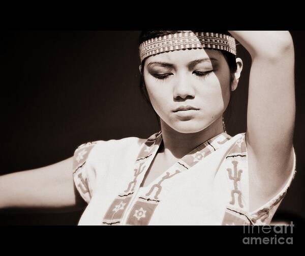 Philippine Art Print featuring the photograph Philippino Dancer by Chris Dutton