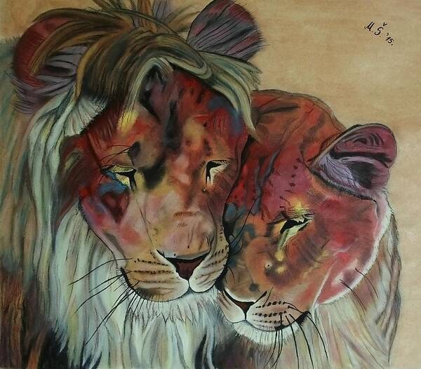 Art Art Print featuring the painting Remembering Cecil by Melita Safran