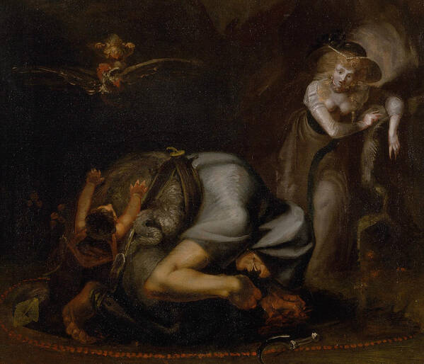 Fuseli Art Print featuring the painting Scene of Witches by Henry Fuseli